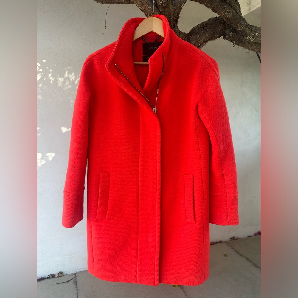 Jcrew Women’s Nellogori stadium coat - size 0